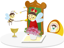女王バチの特別食“ローヤルゼリー